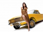 Golden Girl and Yellow Truck