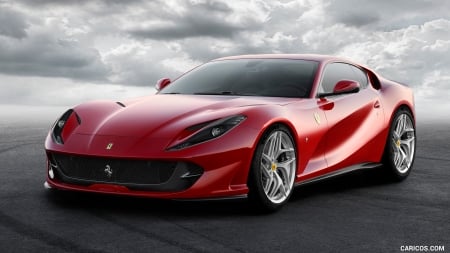 2018 Ferrari 812 Superfast - sports, 812, car, red, superfast, ferrari