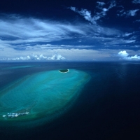 Island in the Great Barrier Reef