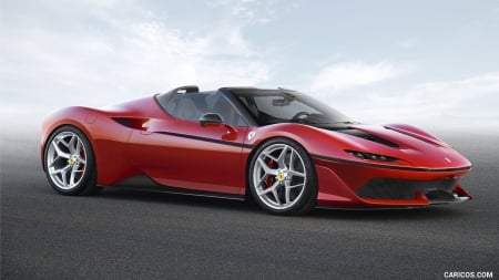 2017 Ferrari J50 - sports, j50, car, red, ferrari