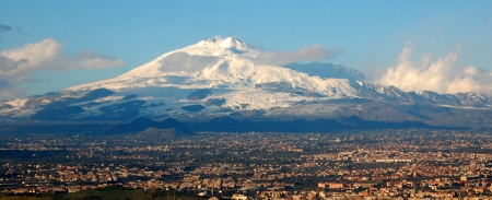 Mt Etna - Sicily - Italy - mt etna, sicily, mount etna, italy, volcanos