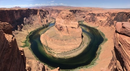 Horse Shoe Bend - fun, river, nature, desert, Horse Shoe Bend, cool