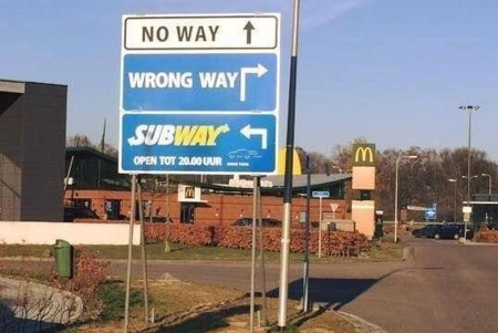 which way? - entertainment, signs, cool, funny