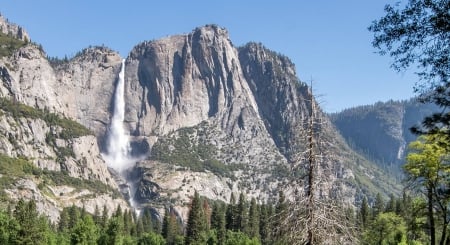 Yosemite Falls - cool, waterfall, fun, nature, mountain