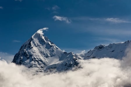 Snowy Mountain - snowy mountain, nature, mountain, snow, snowy