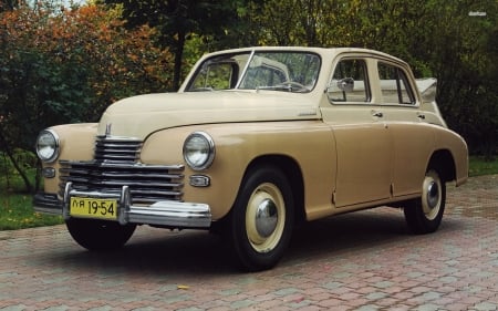 gaz m20 pobeda - gaz, pobeda, sedan, car