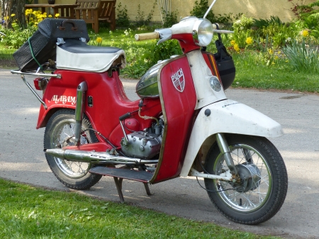 Alabama,Puch - sweden, red, puch, spring, cycle, rally