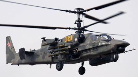 Kamov Ka-52 Alligator - alligator, ka-52, helicopter, kamov, military