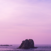 Sea Stone at Twilight