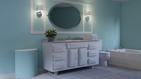 Bathroom Vanity - cg, 3d, bathroom, sfrederick2, vanity