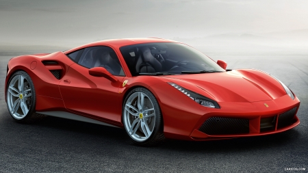 2016 Ferrari 488 GTB - sports, gtb, car, red, ferrari, 488