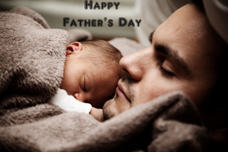 Father and Baby - love, wide screen, photography, fathers day, child, occasion, father, beautiful, holiday, photo