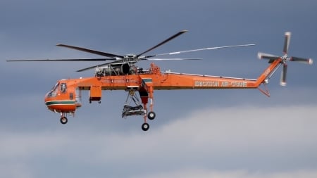 Sikorsky S64 Erickson Air Crane - air, s64, helicopter, erickson, crane, sikorsky