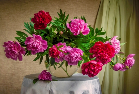 Bouquet of peonies