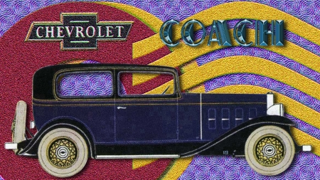 1932 Chevrolet Coach - chevrolet wallpaper antique cars, 1932 chevrolet, chevrolet desktop background, chevrolet cars