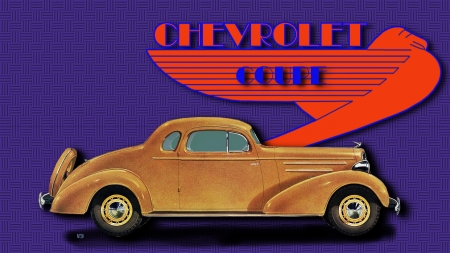 1935 Chevrolet Coupe - Antique Cars, Chevrolet Wallpaper, Chevrolet Desktop Background, Chevrolet Cars, 1935 Chevrolet