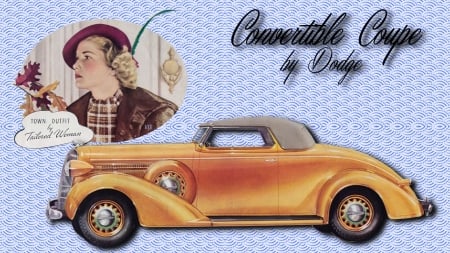 1936 Dodge Convertible Coupe - 1936 dodge, dodge motors, dodge automobiles, dodge wallpaper, dodge, dodge desktop background, dodge cars