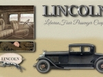 1927 Lincoln 4 passenger LeBaron Coupe