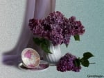 LILACS IN VASE