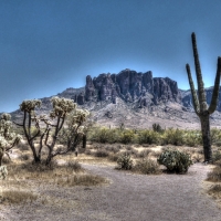 Superstition Mountain in Arizona