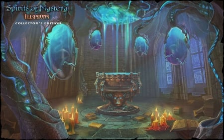 Spirits of Mystery 8 - Illusions04 - fun, puzzle, hidden object, cool, video games