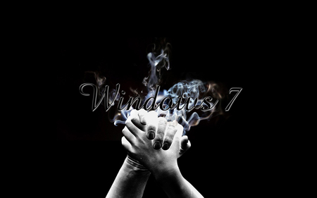 wallpaper for Windows 7 - windows, microsoft, windows 7, black, 7, cg