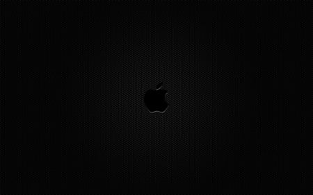 Apple Carbonite - black, elegant, beautiful, logo