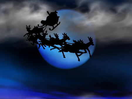 Night before Christmas - Fantasy & Abstract Background Wallpapers on ...