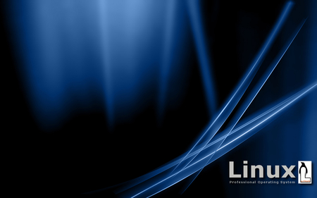 Abstract Blue - linux, technology