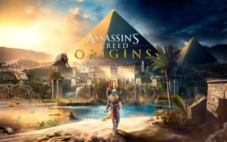 Assassins Creed Origins - assassins, 2017, ubisoft, games, video, creed, origins