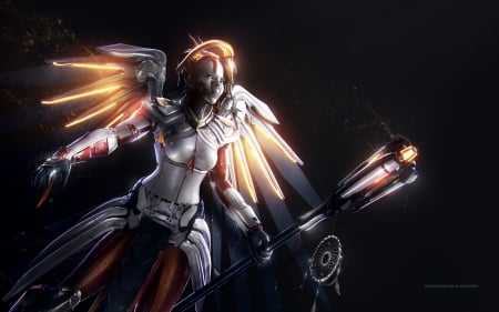 Mercy: OverWatch - Overwatch, mercy, video, 2017, games