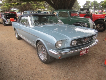 1966 FORD MUSTANG GT CONVERTIBLE - image, ford, mustang, car