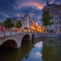 Amsterdam at Dusk