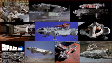 Eagle Transporter from Space:1999 - space1999, eagle, spaceship, transporter, spaceships, eagle transporter