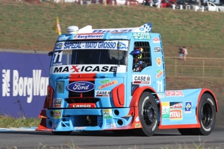 ford truck racing - truck, grass, ford, race