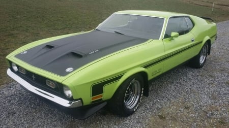 1971 Ford Mustang Boss 351 - Muscle, Car, Ford, Boss, 351, Old-Timer, Mustang