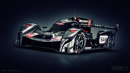 McLaren LMP1 - racing, lmp1, mclaren, car