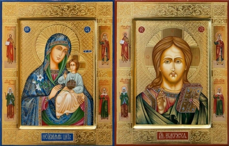 Mary, Jesus and Saints