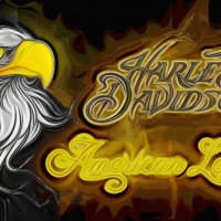 Harley American Legend eagle