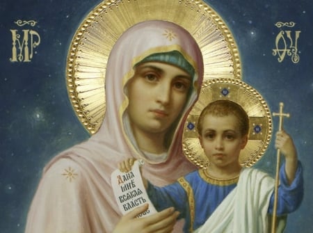 Mother of God - jesus, child, icon, virgin, mary