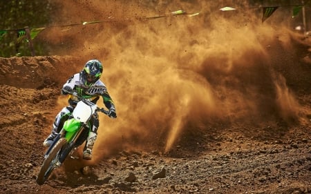 motocross - dirt, motorcycle, rider, motocross