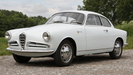 1956 Alfa Romeo Giulietta Sprint Veloce Alleggerita - alfa rome, sprint, car, old-timer, veloce, alleggerita, giulietta