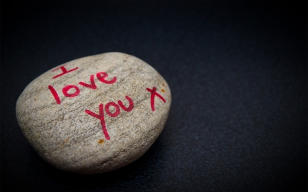 LOVE ~ 10,000th Upload - I Love You, message, milestone, rock, love