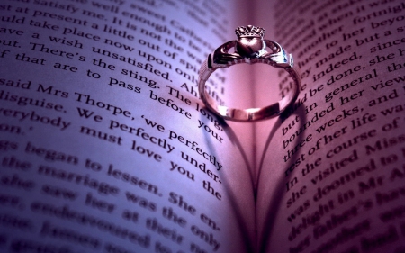 The Ring - love, bible, book, ring