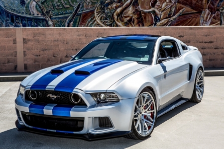 FORD MUSTANG MUSCLE SPORT CAR - image, ford, mustang, car