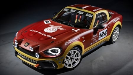 2016 Abarth 124 Rally - Car, Red, 124, Sports, Abarth, Rally