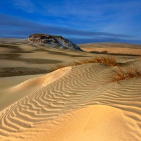 Waves of sand