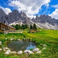 Under dolomites