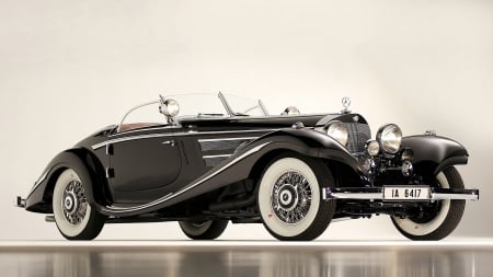 1936 Mercedes Benz 540K Roadster - car, roadster, old-timer, 540k, benz, mercedes