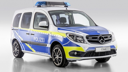 2013 Mercedes Benz Citan - Polizei - car, benz, citan, mercedes, police, polizei, emergency